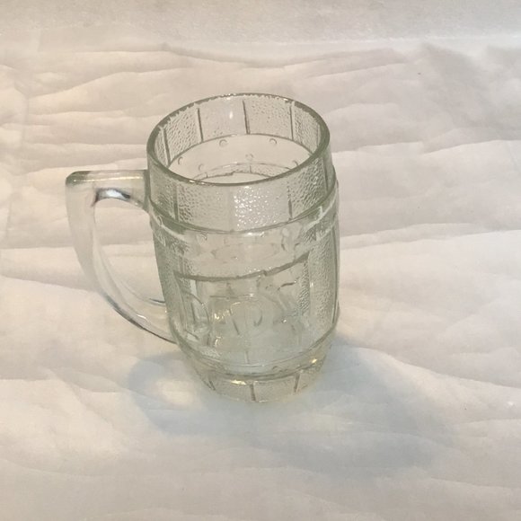 Vintage Dad's Root beer embossed glass advertising drinking mug - Picture 9 of 11